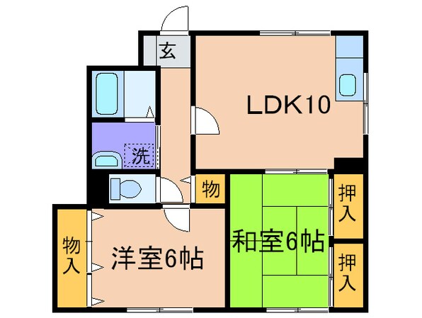 ゆめタウン７番館の物件間取画像